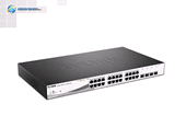 سوییچ 28 پورت گیگابیتی دی-لینک مدل D-Link DGS-1210-28 28-Port Gigabit WebSmart Switch with 24 UTP and 4 SFP Ports