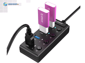 هاب چهار پورت مدل Orico W9PH4 4-Port USB-Hub