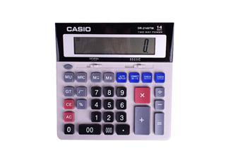 ماشین حساب حسابداری طرح کاسیو مدل CASIO DR-2140TW