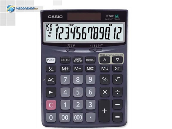 ماشین حساب حسابداری  کاسیو مدل Casio DJ-120 D