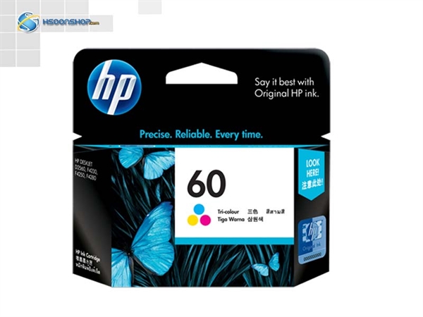 کارتریج پرینتر اچ پی HP 60 Color Cartridge