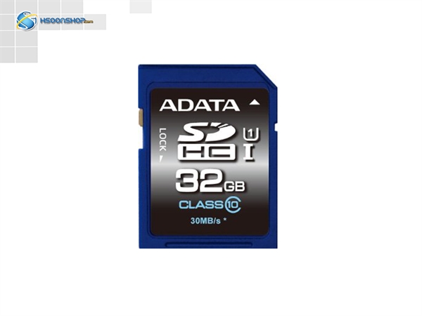 کارت حافظه‌ی ای دیتا اس دی اچ سی Adata Premier SDHC UHS-I 32GB U-1 Class 10