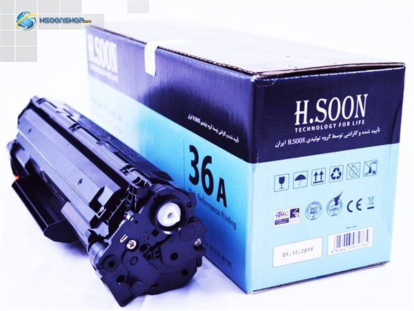 کارتریج اچ پی رنگ مشکی مدل HP 36A HSOON