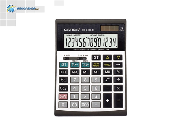 ماشین حساب حسابداری   کاتیگا مدل Catiga CD-2837-14