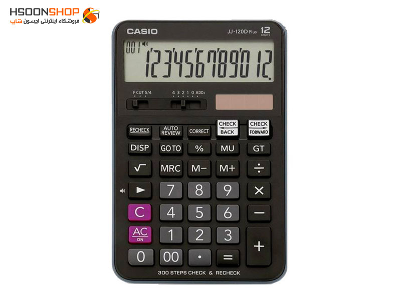 ماشین حساب حسابداری  کاسیو Casio JJ-120D Plus