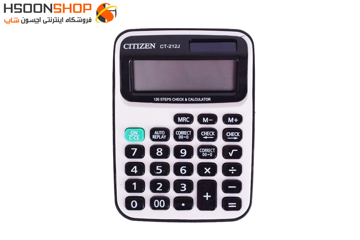 ماشین حساب حسابداری سیتیزن مدل  CITIZEN CT-212J