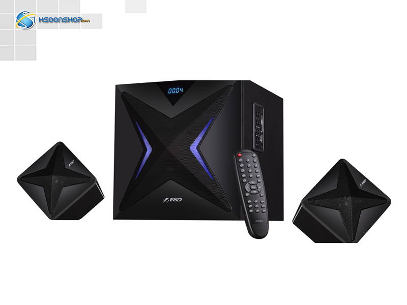 اسپیکر بلوتوثی مدل  F&D F550X 2.1 Multimedia Bluetooth Speaker Information