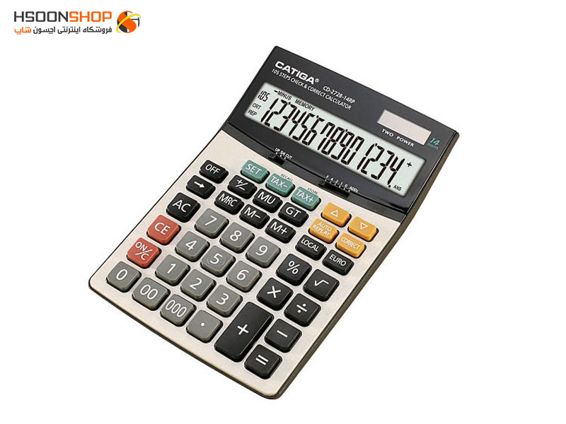 ماشین حساب حسابداری  کاتیگا مدل  catiga 2728