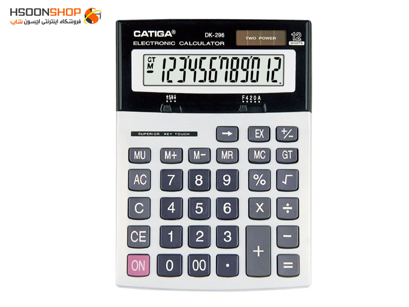 ماشین حساب حسابداری  کاتیگا مدل  catiga 296