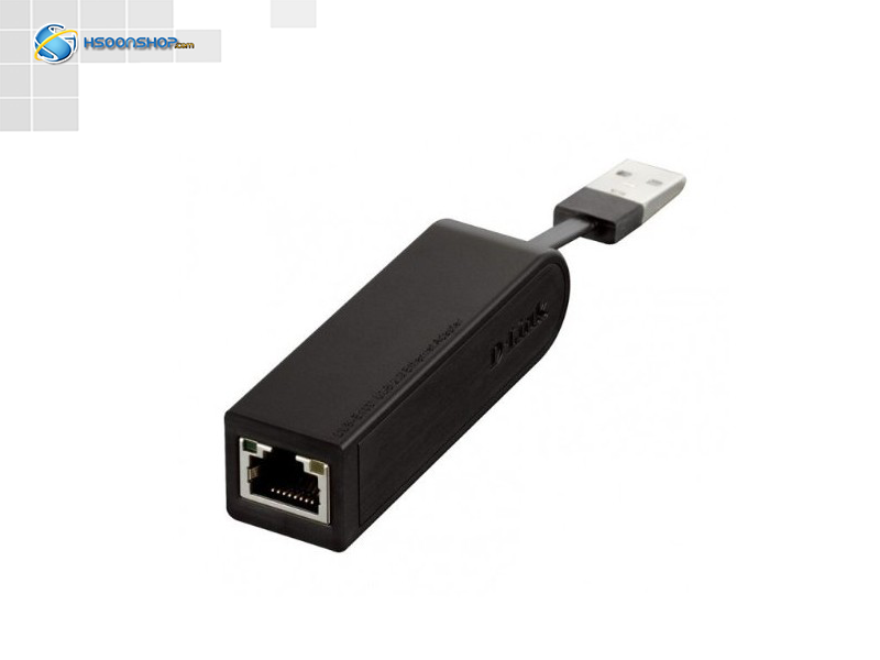 مبدل یو اس بی 2.0 به کارت شبکه D-Link High Speed USB 2 Fast Ethernet Adapter DUB-E100