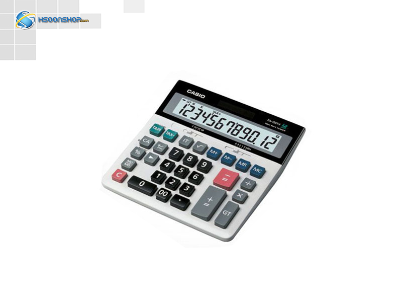 ماشین حساب حسابداری کاسیو  مدل casio  DS-120TV