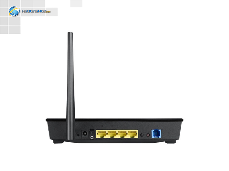 مودم-روتر  بی‌سیم ایسوس مدلModem Router Asus DSL-N10 C1 Wireless-N150 ADSL 
