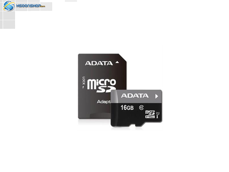 کارت حافظه‌ microSDHC ای دیتا 16GBمدل Premier  استاندارد UHS-I U1 سرعت  Adata Premier UHS-I U1 Class 10 50MBps microSDHC - 16GB