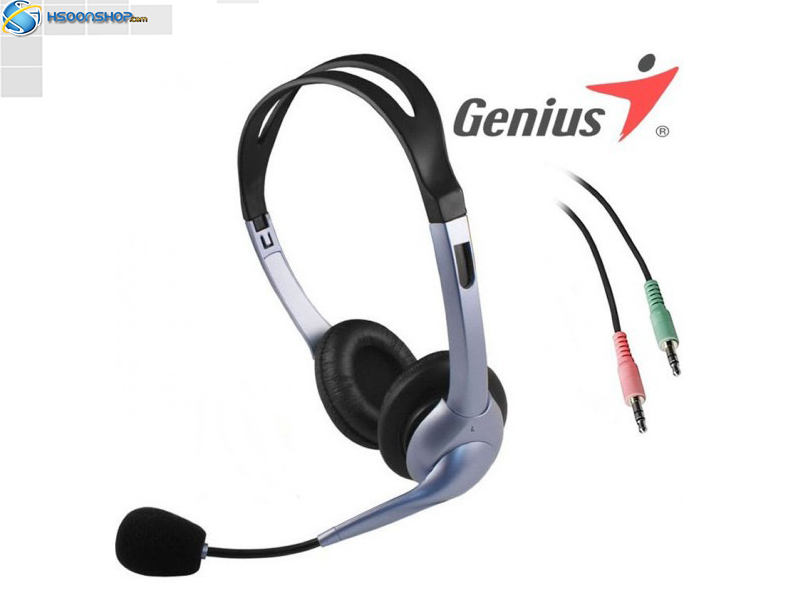 هدست با سیم جینیوس مدل Genius HS-04S - headset