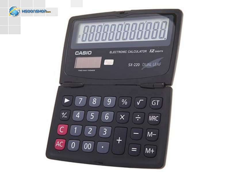 ماشین حساب حسابداری کاسیو مدل Casio SX-220