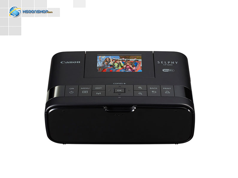 پرینتر چاپ عکس کانن مدل  Cannon CP1200 Black Wireless Compact Photo Printer 