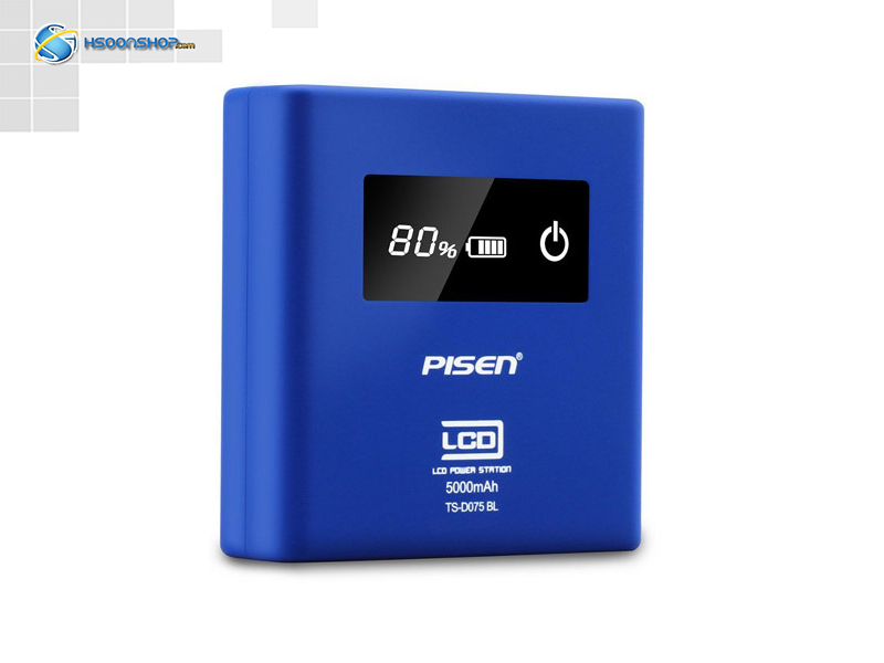 پاوربانک پایزن مدل Pisen LCD 5000mAh Power Bank