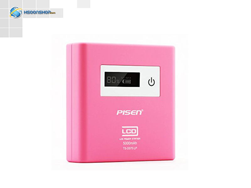 پاوربانک پایزن مدل Pisen LCD 5000mAh Power Bank