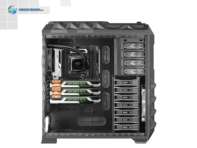کیس کامپیوتر گرین مدل ایکس 8 رپتور Green X8 Raptor Case