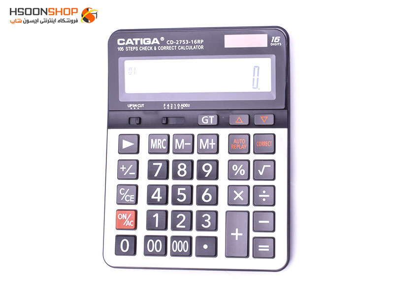ماشین حساب حسابداری  کاتیگا مدل  catiga 2753