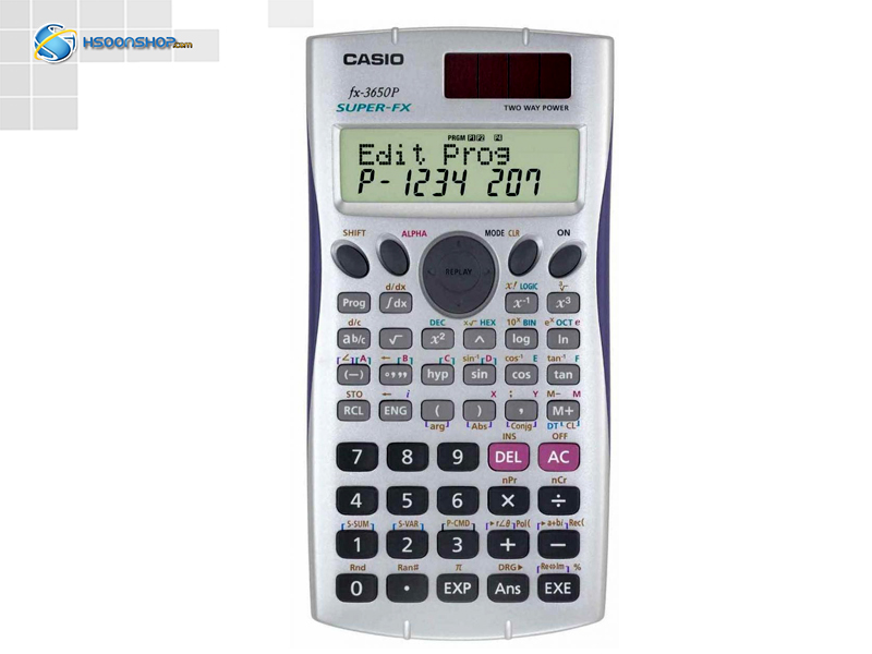 ماشین  حساب مهندسی کاسیو مدل  Casio FX-3650p