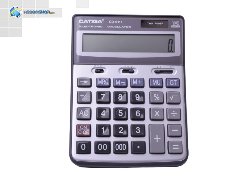 ماشین حساب حسابداری کاتیگا مدل catiga CD-6117 