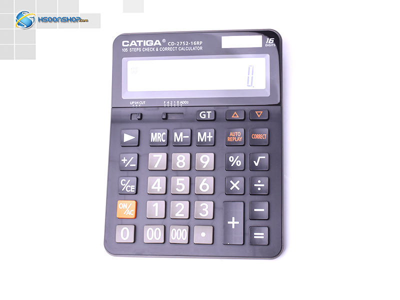 ماشین حساب حسابداری  کاتیگا مدل Catiga CD-2752-16RP