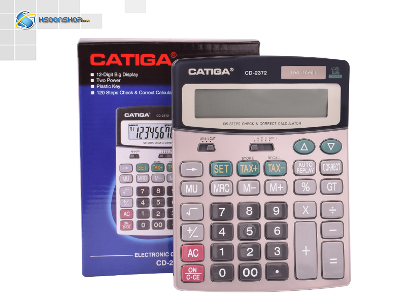 ماشین حساب حسابداری  کاتیگا catiga CD-2372 