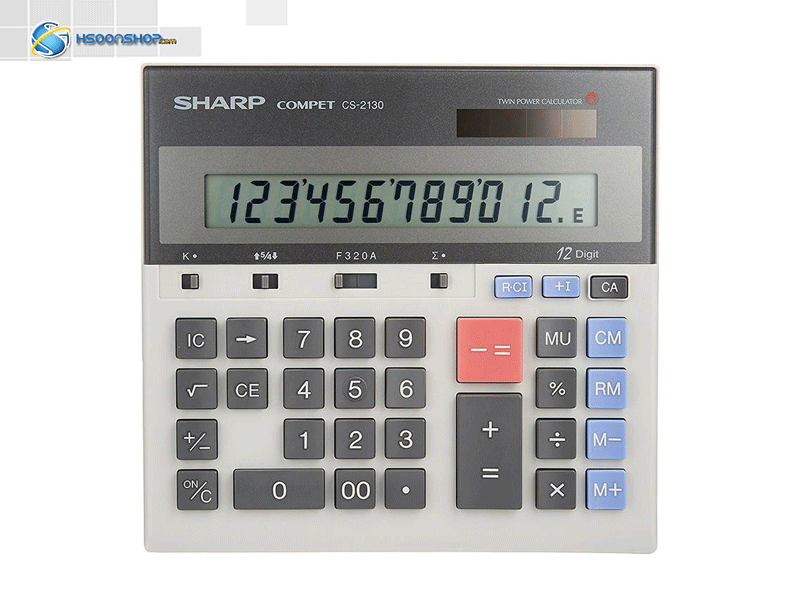 ماشین حساب حسابداری شارپ مدل  Sharp CS-2130