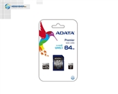 کارت حافظه ای دیتا مدل Adata SDXC UHS-I Class 10 64GB