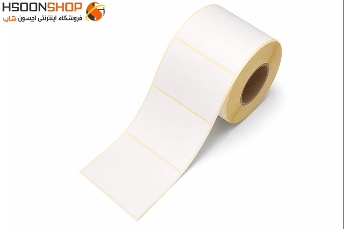 برچسب رول لیبل پرینتر 90×60 میلیمتر