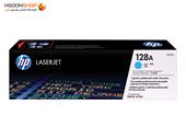 کارتریج اچ پی رنگ آبی مدل HP 128A Cyan