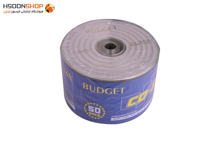 پک سی دی خام 50 عددی برند BUDGET