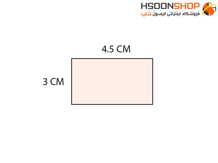 برچسب دو ردیفه پرینتر لیبل زن سایز 30×45 میلیمتر