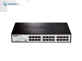 سوییچ 24 پورت گیگابیتی، غیر مدیریتی و دسکتاپ دی-لینک مدل D-Link DGS-1024D 24-Port Gigabit Unmanaged Desktop Switch