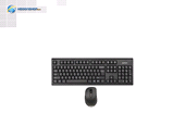 کیبرد و ماوس بی سیم ای فورتک مدل keyboard and mouse A4tech Padless 7100N wireless