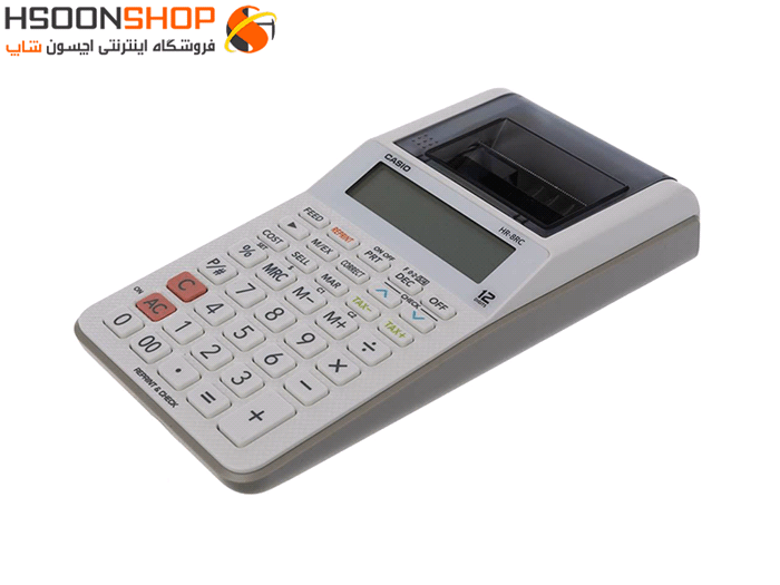 ماشین حساب نواری  کاسیو مدل  Casio HR-8RC 