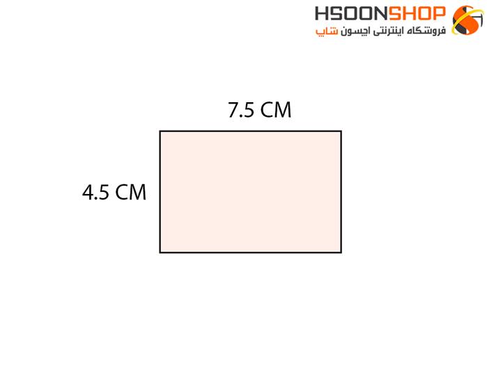 برچسب تک ردیف پرینتر لیبل زن سایز75×45 میلیمتر	