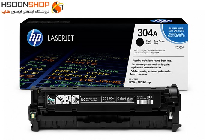 کارتریج اچ پی رنگ مشکی مدل HP 304A 