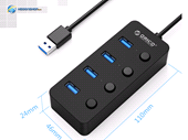 هاب چهار پورت مدل Orico W9PH4 4-Port USB-Hub