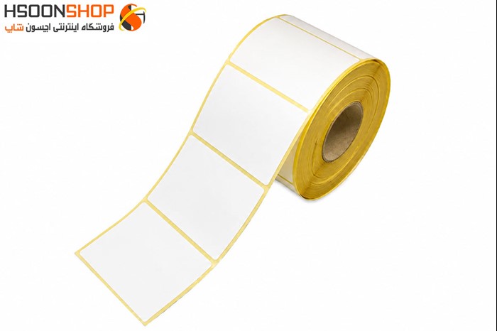 برچسب رول لیبل پرینتر 40x60 میلیمتر