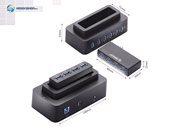 هاب ده پورت اوریکو مدل Orico H10D6-U3 10 Port USB 3.0 Hub