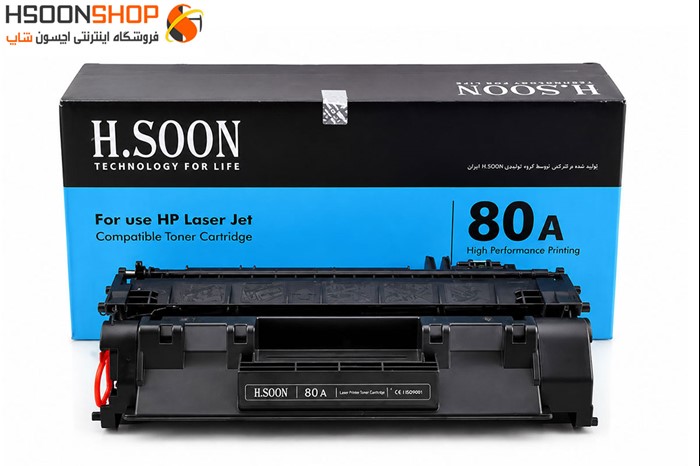 کارتریج اچ پی  رنگ مشکی  مدل HP 80A HSOON