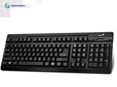 کیبرد جنیوس  به همراه ماوس مدل Genius KM-125 Keyboard With Mouse