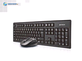کیبرد و ماوس بی سیم ای فورتک مدل keyboard and mouse A4tech Padless 7100N wireless