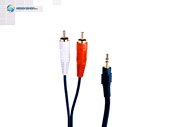 کابل تبدیل جک 3.5 میلی متری به RCA دایو مدل TA762 به طول 1.8 متر Daiyo TA762 RCA To 3.5mm Plug Cable 1.8m