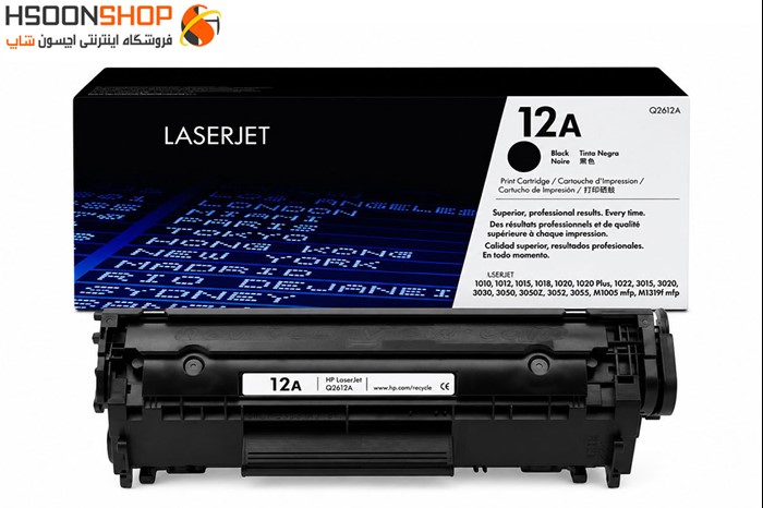 کارتریج اچ پی طرح مدل HP 12A