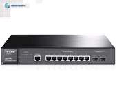 سوییچ مدیریتی 8 پورت تی پی-لینک مدل TP-LINK TL-SG3210 JetStream 8-Port Gigabit L2 Managed Switch