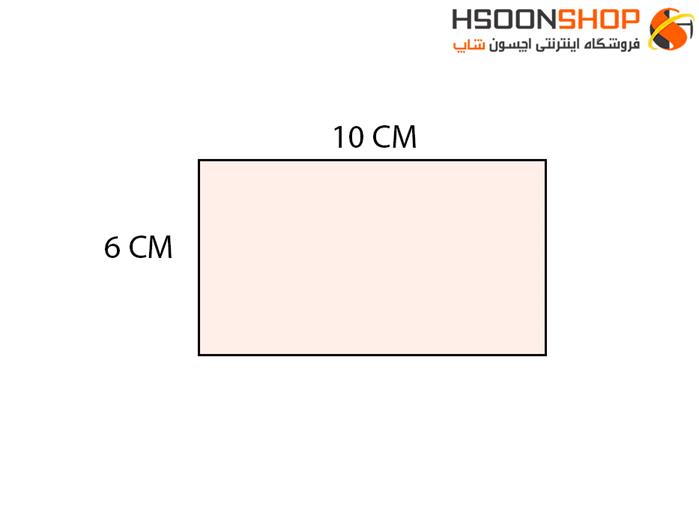 برچسب تک ردیف پرینتر لیبل زن سایز100×60 میلیمتر	