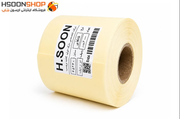 برچسب رول لیبل پرینتر کاغذی 30×45 میلیمتر
